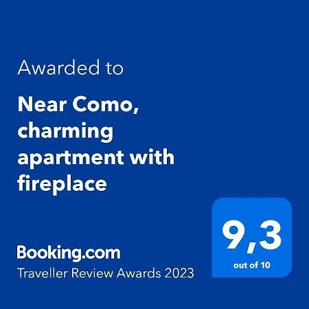 Near Como, Charming Apartment With Fireplace 格兰达泰 外观 照片